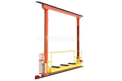 Multi fork stacker crane