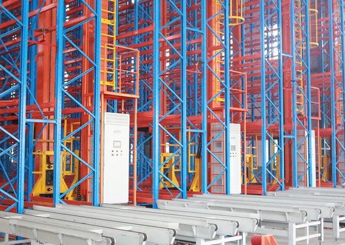 A logistics center 2# three-dimensional warehouse project